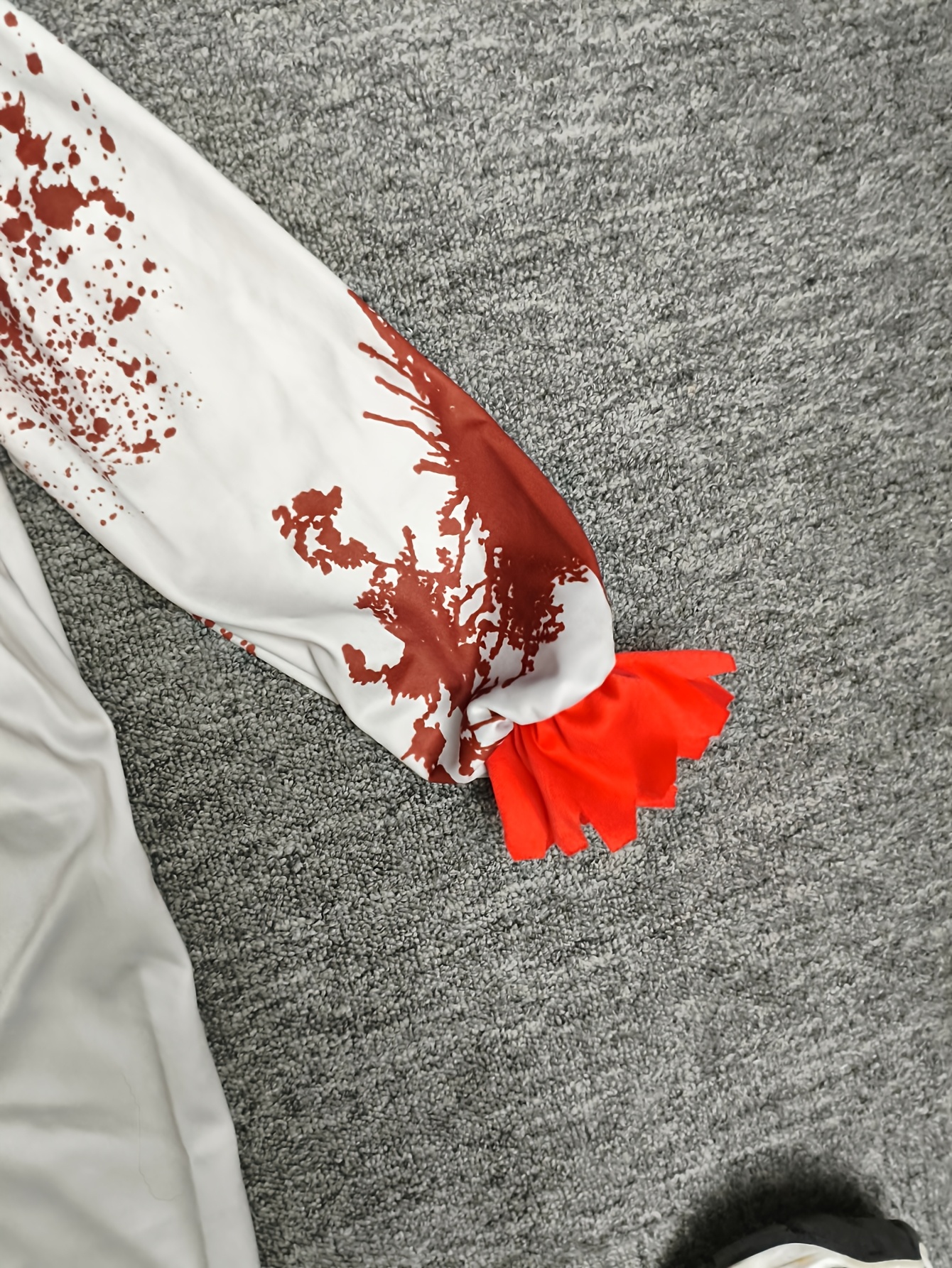 Halloween Clown Bodysuit with Mask, Fun Costume